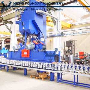 Planta de chorro de acero LPG para limpieza de cilindros de <span class=keywords><strong>Gas</strong></span>, máquina de chorro de rueda - Product Image 1