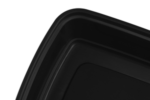32oz Rectangular Microwave Takeaway Disposable Plastic Food <strong>Storage</strong> <strong>Container</strong> With Lid - Product Image 4