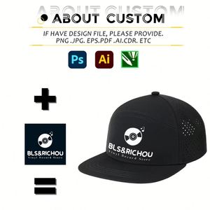 High Quality Hip-Hop With Custom Embroidery Logo Fitted Unisex Wholesale Flat Waterproof and Sunshade <b>Baseball</b> <b>Cap</b> - Product Image 3