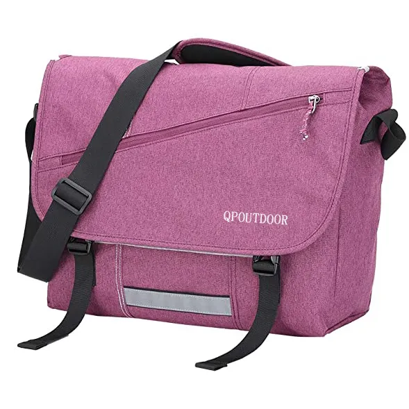 Wholesale 13 14 15.6 Inch Multi-pocket Water Proof Zipper laptop shoulder messenger bag for men women Work School