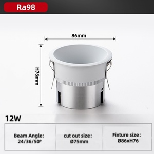 Foco Empotrable Inteligente COB con Cuerpo de Aluminio, Downlight Integrado para Techo, Ideal para Sala de Estar - Product Image 5