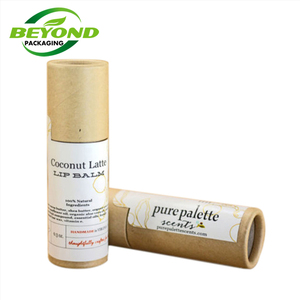 Sinh Thái Thân Thiện Mỹ Phẩm Container Tông Giấy Ống Bao Bì <span class=keywords><strong>Kraft</strong></span> Son Môi Khử Mùi Kem Chống Nắng Push Up Container - Product Image 4