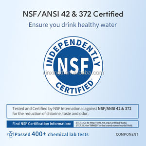 Cartucho de filtro de água ativado do refrigerador do carbono RPWF para o uso home Aumentar o <span class=keywords><strong>PH</strong></span> da água Remova o cloro e a ligação - Product Image 6