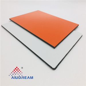 Feuille composite en aluminium ignifuge industrielle revêtue de PVDF <span class=keywords><strong>blanc</strong></span> <span class=keywords><strong>Dibond</strong></span> de 3 mm - Product Image 4