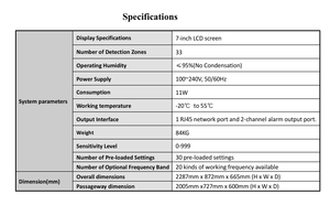Metal Detector Hikvision ISD-SMG533L con Sensibilità Regolabile e Rilevamento ad Alta Precisione - Product Image 4