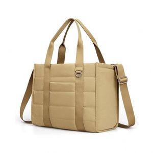 Custom Travel <b>Bag</b> <b>for</b> <b>Women</b> <b>Work</b> Puffer Laptop Crossbody <b>Bags</b> With Zipper Quilted Gym Tote Purse Shoulder Handbags - Product Image 3