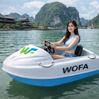 Kart de surf électrique pour parc aquatique, usage touristique et de loisirs, adulte, 1 place
