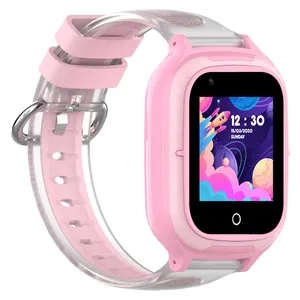 Wonlex 중국 2020 신제품 4g smartwatch 전화 안드로이드 어린이 ip68 GPS KT23 비디오 셀 어린이 스마트 시계 전화