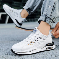 Chaussures de sport de luxe pour hommes, nouvelle collection, respirantes, en maille, tendance, décontractées, pour le basketball et la course à pied