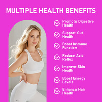 Cápsulas de Vinagre de Sidra de Manzana con Etiqueta Personalizada ODM, Suplemento Dietético que Apoya la Salud Intestinal y Promueve la Salud Digestiva para Mujeres