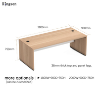 Bureau de travail extensible pour la maison avec panneau en bois, mobilier moderne pour poste de travail informatique