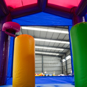 Unicorn Bouncy kaydıraklı oyun kalesi şişme ekonomik atlama kaleler yaşam dolu kale su geçirmez sıçrama ev çocuklar için - Product Image 6