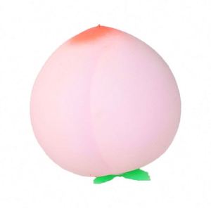 Creative Big Peach Silicone Toy Children Soft Slow <b>Rebound</b> Decompression Q Soft Relaxing Squeeze Simulated Compression - Product Image 4