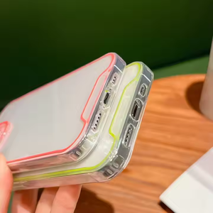 เคสโทรศัพท์ TPU เรืองแสงได้สำหรับ iPhone 14 15 16 <span class=keywords><strong>PRO</strong></span> <span class=keywords><strong>MAX</strong></span> 2025ใหม่<span class=keywords><strong>ราคา</strong></span>ถูก - Product Image 5