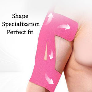 Pita kinesiologi untuk olahraga warna bahu pita otot elastis penghilang nyeri tahan air untuk penopang bahu dan olahraga otot - Product Image 4