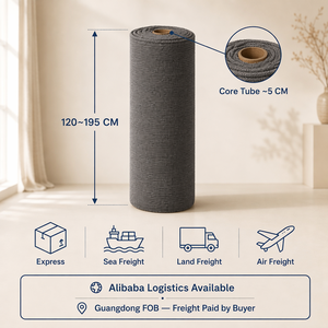 Tela de Punto Acanalado Irregular Teñida y Transpirable, 240GSM, Modelo Propio, Poliéster y Algodón Elástico, para Camisolas y Ropa Deportiva, Disponible en Stock - Product Image 6