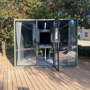 Cabine modulaire préfabriquée d'extérieur, grande, insonorisée, démontable, pour jardin, cour, bureau à domicile - Product Image 3