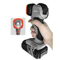 Linterna de Mano Inalámbrica Portátil de 20V con Batería de Litio de Alta Potencia, LED de 1W y 110LM, Lámpara de Trabajo de Emergencia