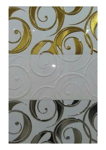 Giá Tốt Kính 3d Nghệ Thuật Dập Nổi Trang Trí Tường Nội Thất Phim Hoạt Hình Vàng Bạc 30X60 Gốm Trang Trí Thứ Ba Bắn Tường Gạch - Product Image 4