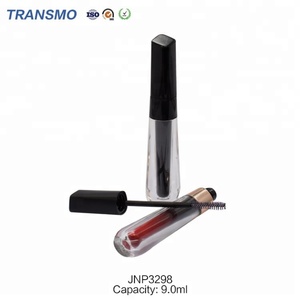 Tube de mascara vide en plastique de luxe, tube de mascara blanc, tube de mascara vide de 10 ml, flacon de mascara en verre foncé - Product Image 4