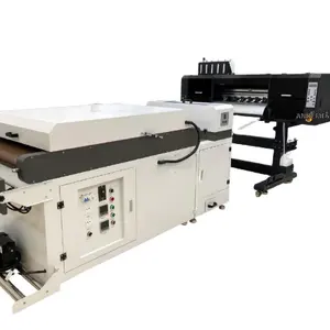 60cm 4 heads i3200 DTF Printer PET Film transfer T-Shirt printer digital printing dtg dtf heat transfer printer with dryer