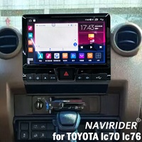Écran IPS 9 pouces pour Land Cruiser 2007-2021 Lecteur multimédia Android pour voiture GPS CarPlay Montage sur tableau de bord Résolution 1920x720