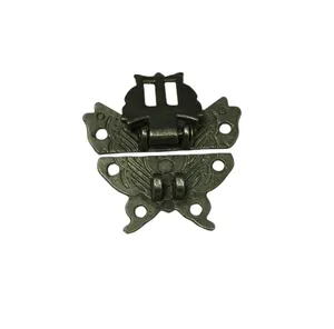 Großhandel Werbeartikel hochwertiges Metallaccessoire Toggle Latch Schmetterling Latch Lock Flugzeuggehäuse Latch