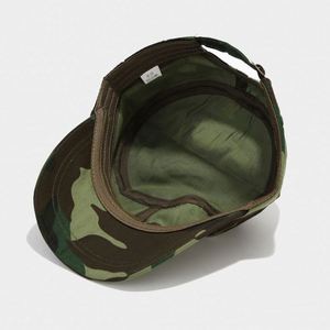2023 Outdoor Camo Sports <b>Caps</b> Best Quality <b>Summer</b> Fishing Sun Visor Hat <b>Flat</b> Top Camouflaged Baseball <b>Cap</b> Custom Logo Street - Product Image 4