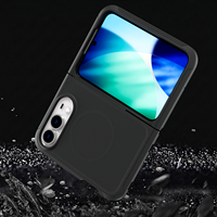 Nouvelle coque de téléphone portable magnétique 3-en-1 antichoc en TPU+PC, design de luxe, prix d'usine en gros pour iPhone Duo
