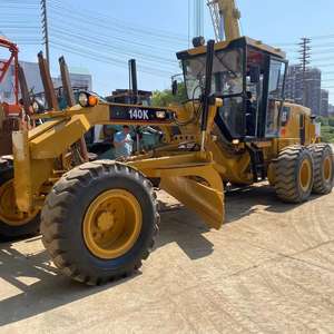 Motoniveladora de segunda mano CAT 140K de Japón Fácil de operar Tiempo de trabajo corto 140H Barato Shanghai - Product Image 5