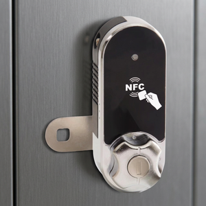 กุญแจล็อคอัจฉริยะ Jintay Home Office ผลิตจากโลหะผสมสังกะสี พร้อมระบบ NFC สำหรับประตูดิจิตอล  รับรองมาตรฐาน ISO9001 มีกุญแจมาสเตอร์คีย์ - Product Image 3
