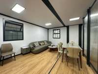 Casa Contenedor Expandible Moderna de 20 pies, Oficina Prefabricada Insonorizada, Vivienda Móvil para Jardín, Vivienda Prefabricada Asiática Personalizable