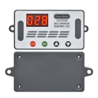 Relais temporisé numérique à double MOS LED DC 12V 24V, déclencheur de niveau élevé, minuterie cyclique, contrôleur de temporisation de circuit, DC 5V-30V