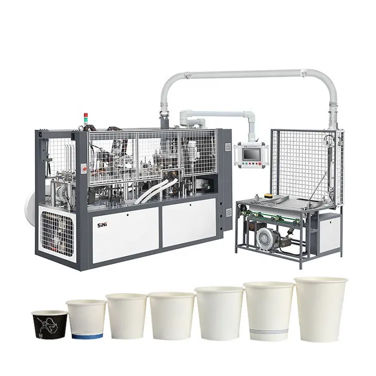 Машина для изготовления бумажных стаканчиков для кофе с двойными стенками