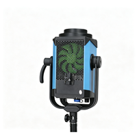 Lumière vidéo LED COB 260W pour caméra, température de couleur réglable 2700-6500K, CRI élevé Ra 98, durée de vie longue durée 50 000 heures, contrôle par application
