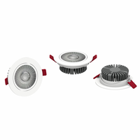 Mini spot LED COB 10W-20W en aluminium moulé sous pression pour bureau commercial