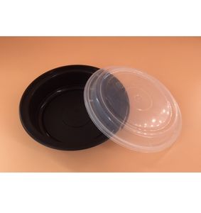 Contenedor Redondo Desechable de Plástico PP para Almacenamiento de Alimentos en la Cocina, con Tapa Hermética para Conservar Productos Frescos y Alimentos Cocinados - Product Image 5