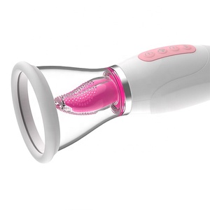 Mamelon Stimulation Clitoridienne Gode Vibrateur Langue Suçant Léchant Vibrateur Jouets Sexuels Femmes <span class=keywords><strong>Avec</strong></span> Super <span class=keywords><strong>Ventouse</strong></span> - Product Image 2