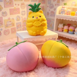 Juguete de simulación transfronterizo de fruta grande con sonido de pitido, juguete de descompresión creativo de TPR para aliviar el estrés, modelo decorativo - Product Image 3