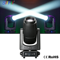 Projecteur LED mobile 700W BSW Beam Spot Wash avec Gobo et Prisme, Éclairage de Scène DMX512