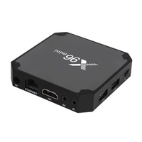 Boîtier TV Android X96 Mini 1+8G, boîtier TV intelligent directement de l'usine avec 1 Go de RAM 8 Go de ROM, lecteur multimédia 4K HD