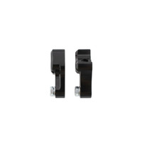 Kit d'abaissement arrière en alliage d'aluminium noir de 1 pouce pour moto, pièces de cadre, usinage CNC, pièces de rechange mécaniques