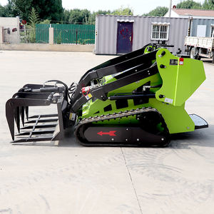 Mini-chargeuse compacte sur chenilles pour travaux municipaux, moteur essence Honda, pompe hydraulique à engrenages, pression de fonctionnement élevée 17 MPa - Product Image 6