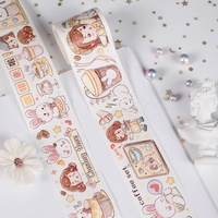 Ruban adhésif washi personnalisé CMYK, rubans washi décoratifs pour journaux, ruban washi mignon