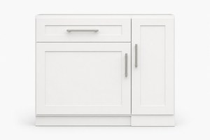 Meuble d'angle aveugle 39 pouces style Shaker pour ouverture de 44-45 pouces, prêt à assembler, vente en gros, usine du Vietnam - Product Image 5