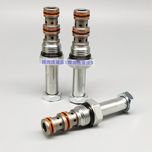 Vanne à cartouche filetée hydraulique LSV08-230, taille de port 3/4 po, électrovanne à deux positions et trois voies pour fluide huileux - Product Image 4