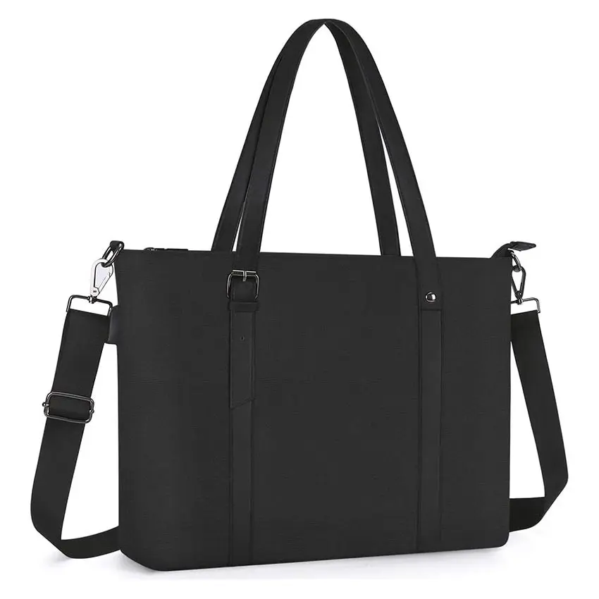 प्रीमियम महिलाओं लैपटॉप ढोना बैग हल्के व्यापार अटैची बड़े हैंडबैग कंधे बैग