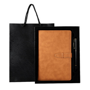 Nhà máy cung cấp A5 A4 tùy chỉnh văn phòng kinh doanh từ Snap máy tính xách tay mềm tinh tế PVC da hoàn hảo ràng buộc máy tính xách tay - Product Image 5