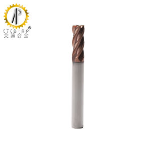 ดอกกัดคาร์ไบด์ CNC แบบปรับแต่งได้ - ดอกกัดปลายแบบกำหนดเองได้ตามความต้องการด้านการกลึงพิเศษ ดอกกัด 4 ฟัน - Product Image 6