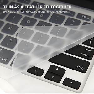 Bàn phím phim Matte mềm TPU transarepnt rõ ràng Silicone bàn phím Bìa phim bảo vệ trường hợp đối với đánh máy chơi game cho máy tính xách tay - Product Image 5